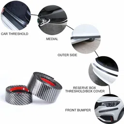 auto emporium hub Car Door Protector Car Protection Door Edge Clips Fit Door Black Car Beading Roll For Door, Window, Window Sill image 2