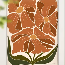 SAF Cream-Coloured Canvas Wall Paintings image 4