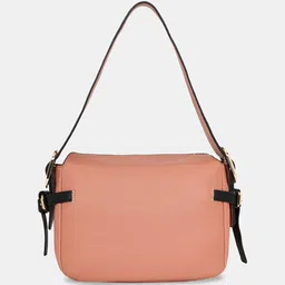 Forever Glam by Pantaloons Colourblocked PU Oversized Structured Shoulder Bag image 5
