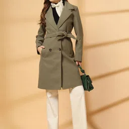 Juelle Women Double-Breasted Longline Overcoat image 3
