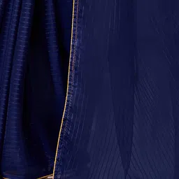 all about you Woven Design Embroidered Poly Georgette Saree image 4