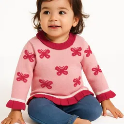 Nauti Nati Girls Printed Pullover-picture-21