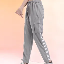 HRX by Hrithik Roshan Women Rapid-Dry Cargos-Styled Training Joggers-image-65