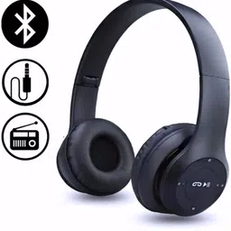 house of common Foldable Wireless Bass Boost Pro Audio_VH Bluetooth & Wired Headset image 1