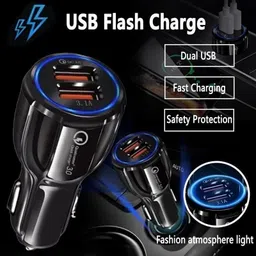 teckle 38 W Qualcomm 3.0 Turbo Car Charger image 4