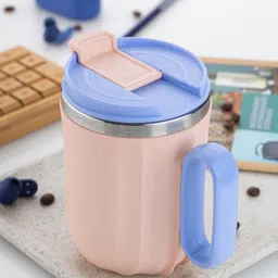 speack Sip And Smile Plastic, Stainless Steel Coffee Mug-picture-25