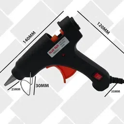 rounoi 20Watt Mini Hot Glue Gun With 15 Hot Melt Glue Stick Standard Temperature Corded Glue Gun image 2