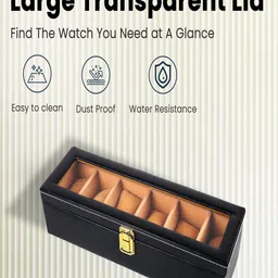 birch & co. BIRCH & CO Black Water Proof Watch Organiser image 4
