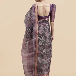 MIRCHI FASHION Floral Printed Saree image 4