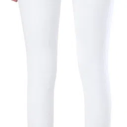 3butterflies Women Skinny High Rise White Jeans image 2
