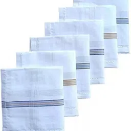 Eshop handkerchief-6 ["White"] Handkerchief image 3
