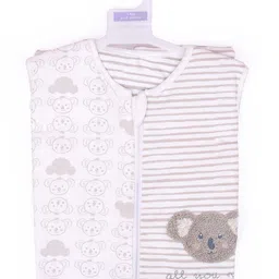 MiArcus Kids Grey & Pink Koala Knitted Sleeping Bag image 5