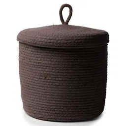 FABINALIV Brown Cotton Fabric Multi-Utility Organisers image 5