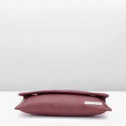 Caprese Floral Self Design Structured Sling Bag image 5