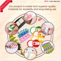 MAJESTIQUE Nail Polish Remover & Toe Separator Set image 2