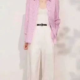 swallow fab Women Regular Fit Embellished Casual Shirt image 3