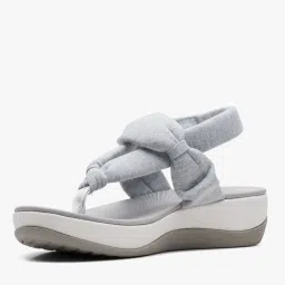 clarks Flat Sandals with Criss-Cross Straps image 4