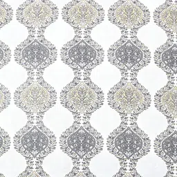 Aurave Grey & White Ethnic Motifs AC Room 150 GSM Single Bed Dohar image 4