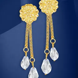 VIVASTRI Women Gold-Plated Alloy Earrings-picture-30