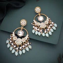 Anouk Geometric Drop Earrings-picture-53