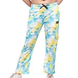 ANTRUE Women Relaxed Easy Wash Cargos Trousers-image-37