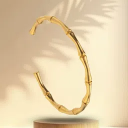 RKB Sales Women Cubic Zirconia Antique Gold-Plated Cuff Bracelet-picture-34