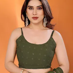 KALINI Floral Printed Saree image 4