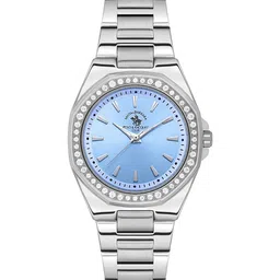 SANTA BARBARA POLO & RACQUET CLUB Women Dial & Stainless Steel Bracelet Style Straps Analogue Watch-picture-26