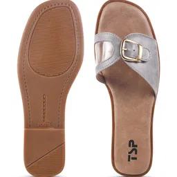 THE STHAPAK BLESS YOUR FEET Women Open Toe Flats with Buckles image 5