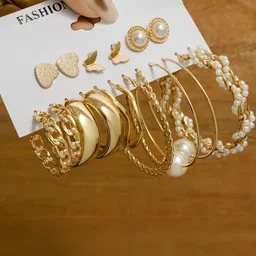 TheVineGirl Contemporary Hoop Earrings-image-6