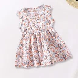 FOREVER FRIDAY Girls Floral Printed A-Line Dress-picture-36