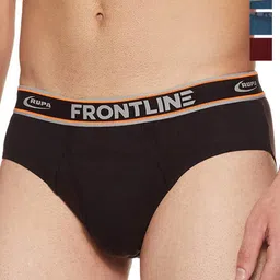 Rupa Frontline Pack Of 4 Assorted Pure Cotton Mid-Rise Basic Briefs-image-58