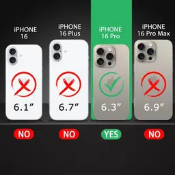 Luxury Kase Magnetic Clear Shockproof iPhone 16 Pro Back Case image 4