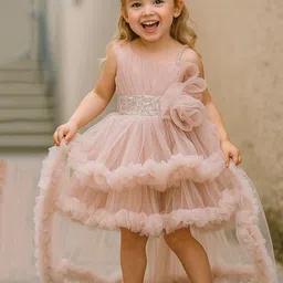 Lagorii Net Fit & Flare Dress image 2