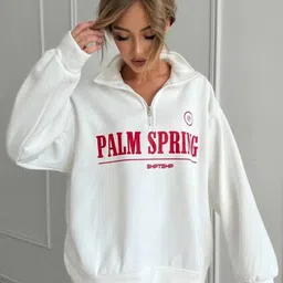 LULU & SKY Women Printed Shirt Collar Sweatshirt-picture-18