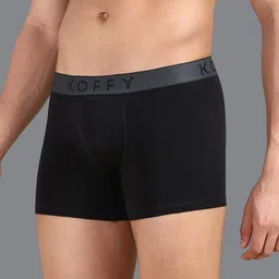 KOFFY Pack of 2 Breathability-KOFFY_KI46_BLK_WHT_2PC image 3