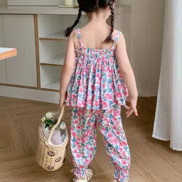 StyleCast x Revolte Girls Printed Sleeveless Top with Capris image 2