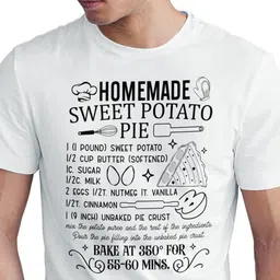 Seekbuylove Men Bio Finish Typography Printed Pure Cotton T-shirt image 2