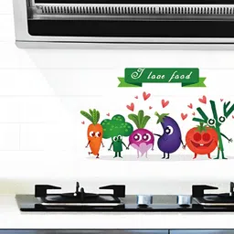 Asian royal Green & Red Printed Self-Adhesive Wall Sticker-picture-20