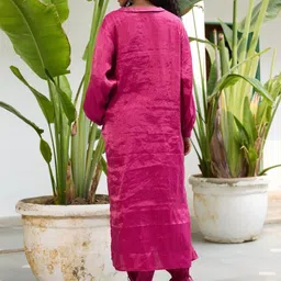 RAAS LIFE V-Neck Tunic & Balloon Pants Co-Ords image 3