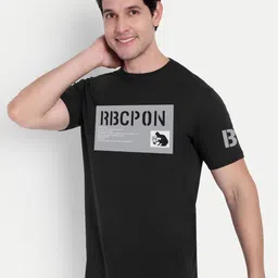 BENNY BROOKS Typography Printed Round Neck Cotton Casual T-shirt image 2