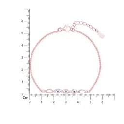 TOUCH925 Pure Silver Cubic Zirconia Wraparound Bracelet image 4