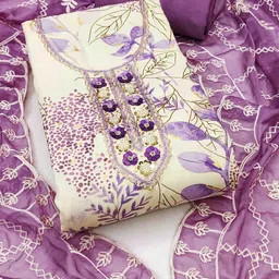 KIMISHA Printed Unstitched Dress Material-picture-26