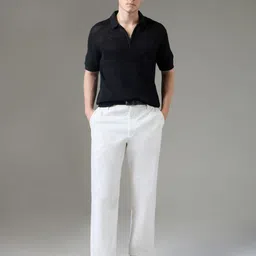 Arrow New York Men Printed Polo Collar T-shirt image 5