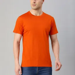 CKARFE Round Neck Short Sleeve Cotton T-shirt-picture-32