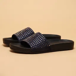 ERIDANI Women Embellished Open Toe Flats-picture-33