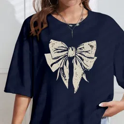 CORSICA Graphic Printed Round Neck Drop Shoulder T-shirt image 5