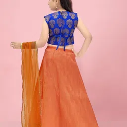 BAESD Girls Ready to Wear Lehenga & Blouse With Dupatta image 5