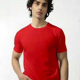 CASUALBUD Men Solid Round Neck T-shirt-picture-13