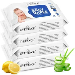 evelance Baby Wipes Without Lid Pack Of 4-picture-22